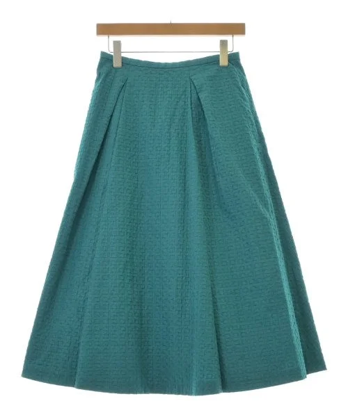 EFFE BEAMS Long/Maxi length skirts denim skirt classic