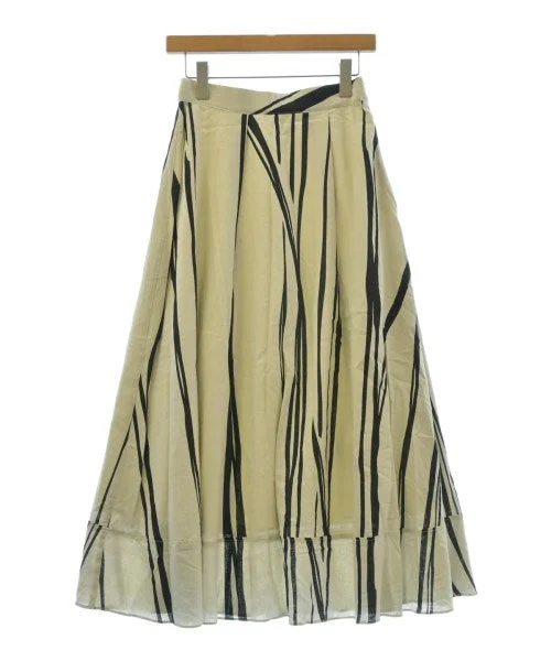 Simplicite Long/Maxi length skirts corduroy skirt comfortable