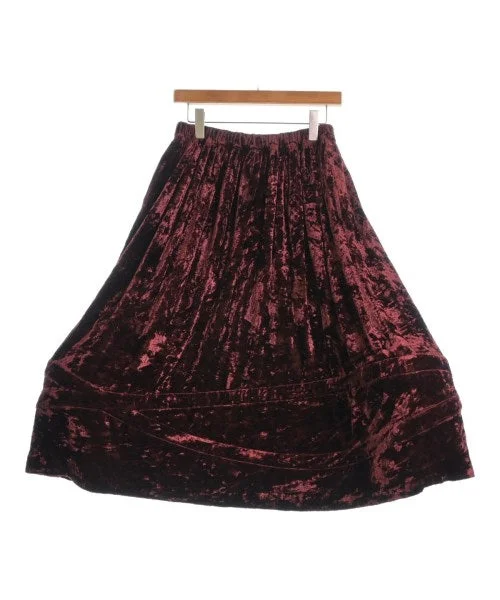 COMME des GARCONS COMME des GARCONS Long/Maxi length skirts velvet skirt rich