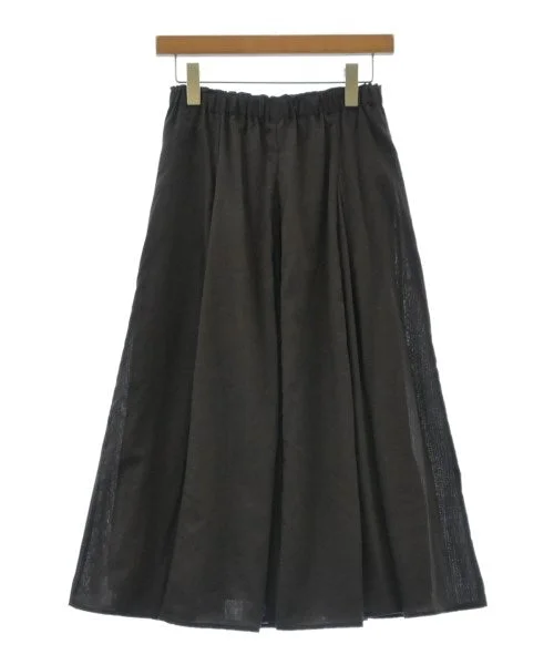 Dessin Long/Maxi length skirts linen skirt light
