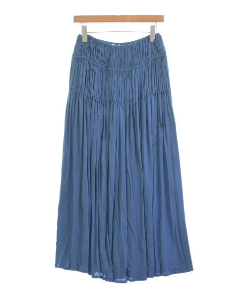 JIL SANDER Long/Maxi length skirts silk skirt lustrous