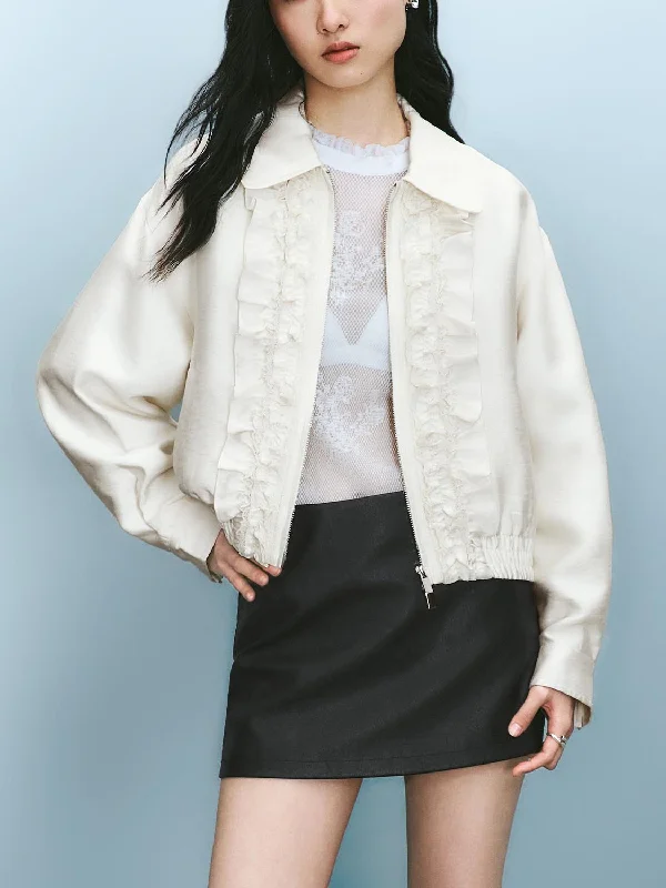 Zip Up Front Jackets Anorak Shell Jacket Lightweight Jacket