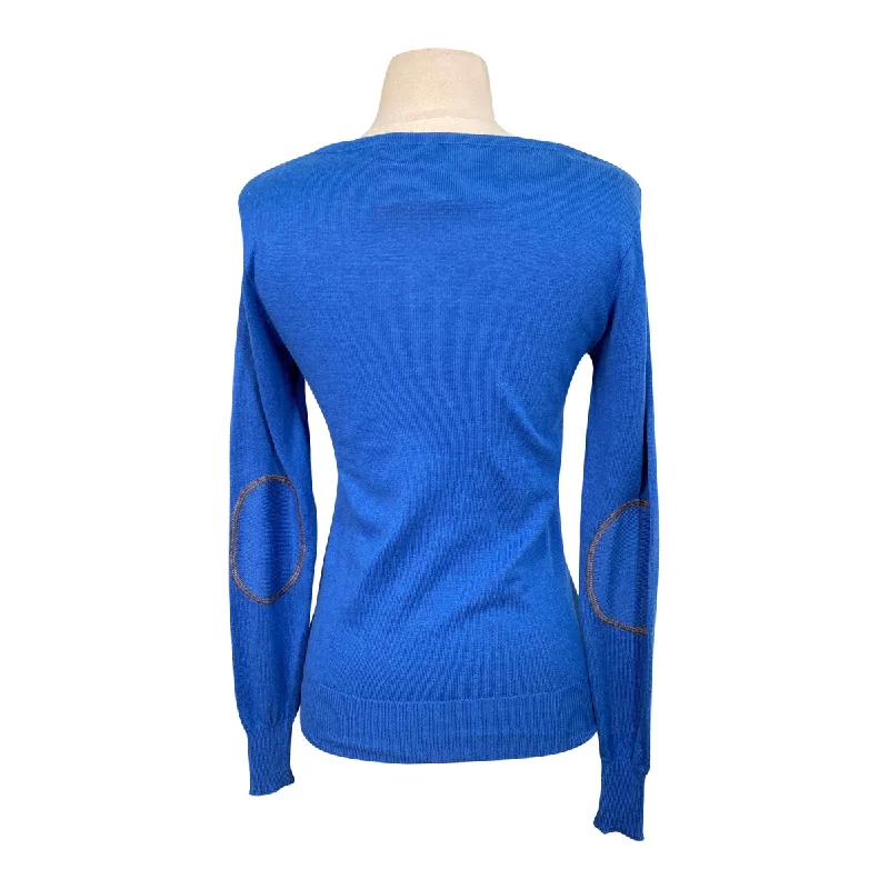 Winston 'Milan' Sweater in Cobalt - Women's XS Terry Blend Velvet Blend Canvas Blend