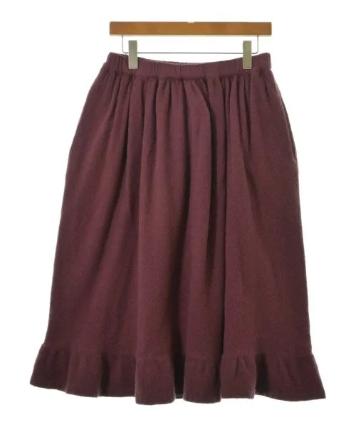 COMME des GARCONS GIRL Long/Maxi length skirts pleated skirt texture
