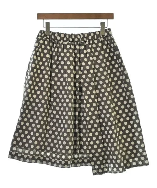 COMME des GARCONS COMME des GARCONS Knee length skirts silk skirt luxurious