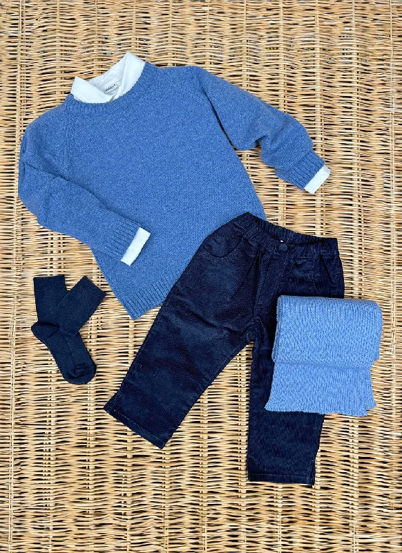 Pure Cashmere Sweater Houndstooth Herringbone Solid