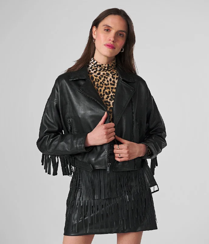 Colette Oversized Moto Jacket Satin Jacket Silk Jacket Chiffon Jacket