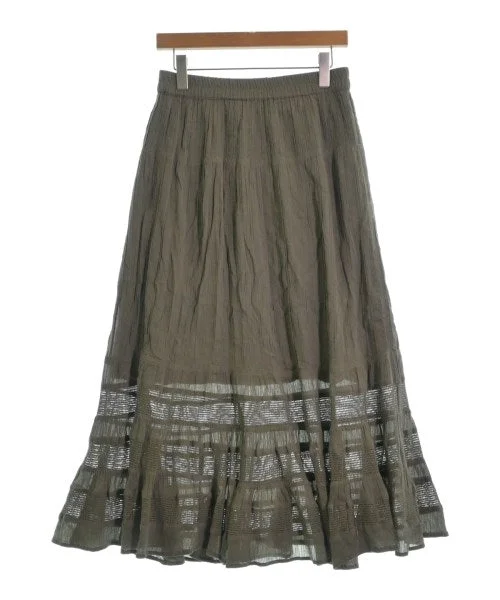 Plage Long/Maxi length skirts cashmere skirt soft