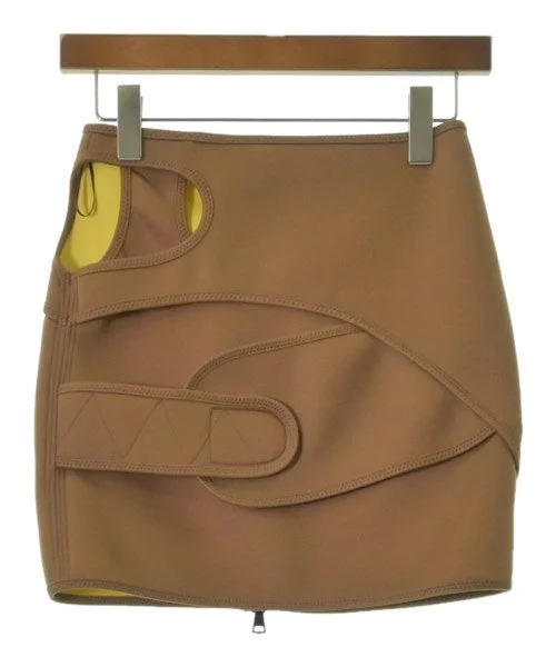 Nﾟ 21 Mini skirts corduroy skirt textured