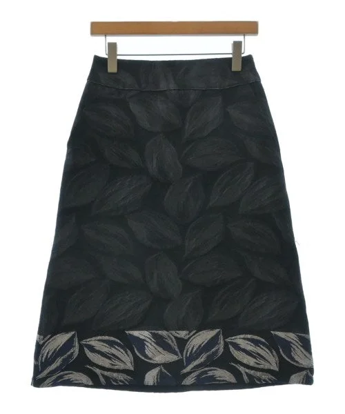 TOMORROWLAND collection Knee length skirts linen skirt relaxed