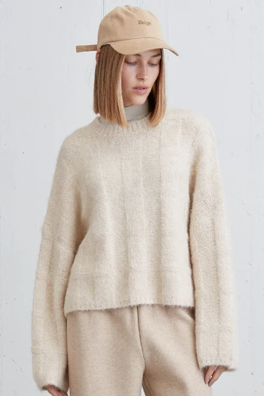 FUZZY RIBBED SWEATER Zippered Buttoned Snapped