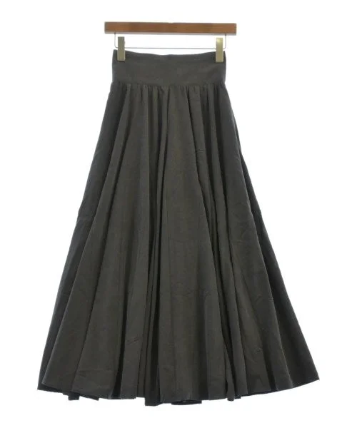 la belle Etude Long/Maxi length skirts pleated skirt texture