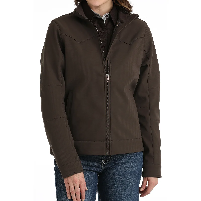 Cinch Ladies Western Brown Bonded Jacket MAJ9849002 Elasticated Jacket Padded Jacket Insulated Jacket