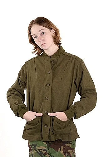 Women's Alpha Wool Field Jacket Liner OG-108 1970’s * Rare / low stock* Toggled Jacket Drawstring Jacket Belted Jacket