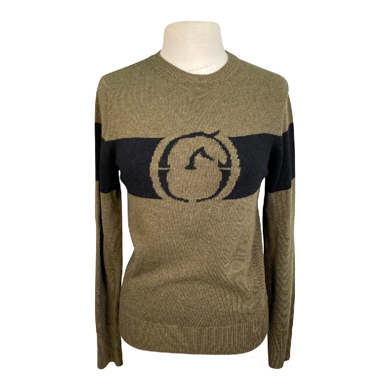 Vestrum 'Cima' Crewneck Sweater in Verdone - Women's Large Neon Metallic Matte