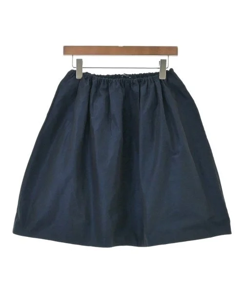 JIL SANDER NAVY Mini skirts linen skirt airy