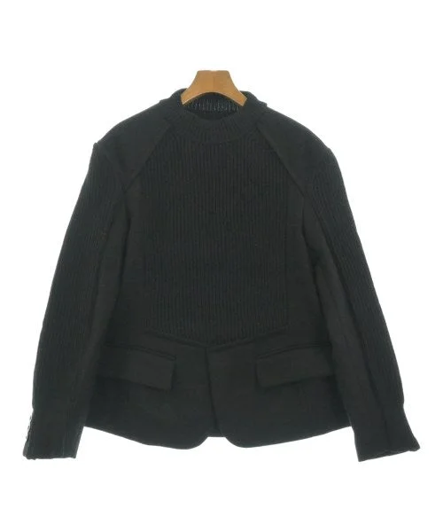 sacai Sweaters Elasticated Padded Insulated