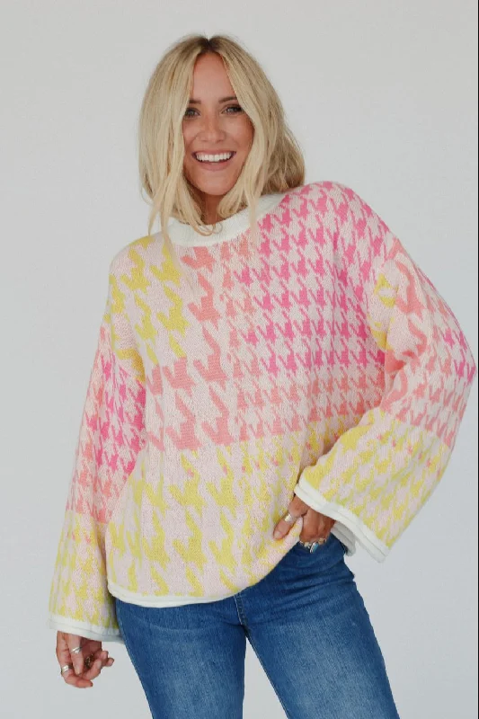 Savanah Sweater Top - Multi Sweater Knitwear Pullover