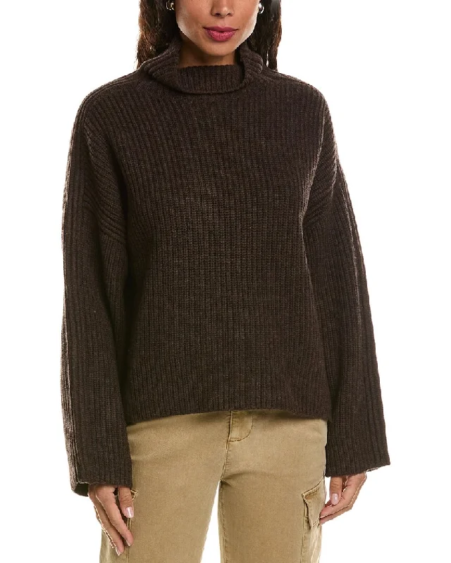 rag & bone Connie Wool Sweater Graphic Sweater Embroidered Appliqued