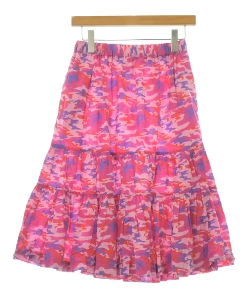 COMME des GARCONS GIRL Knee length skirts leather skirt sleek