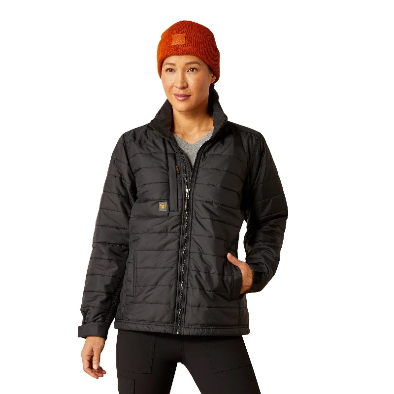 Ariat Ladies Rebar Cordura Ripstop Lightweight Insulated Jacket 10052029 Rayon Fabric Velvet Fabric Corduroy Fabric