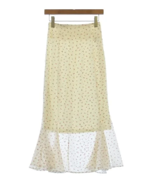 Heather Long/Maxi length skirts ruffled skirt detail