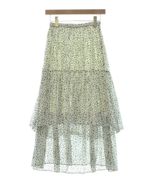 Nolley's Long/Maxi length skirts silk skirt sleek