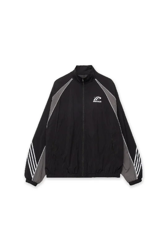 SPORTSWEAR TRACK JACKET - BLACK Mesh Jacket Canvas Jacket Denim Jacket