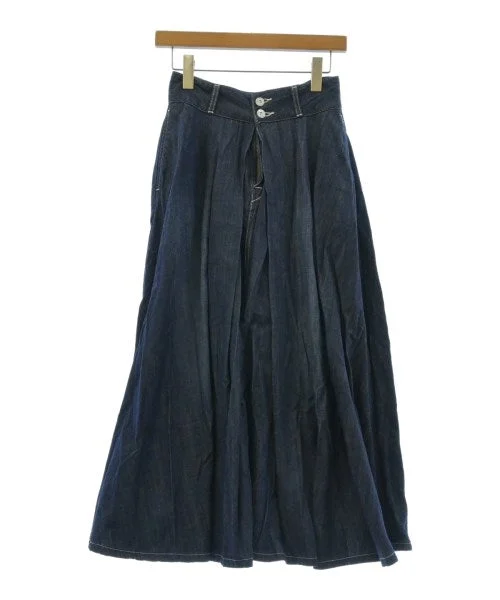 w by woadblue Long/Maxi length skirts silk skirt sleek