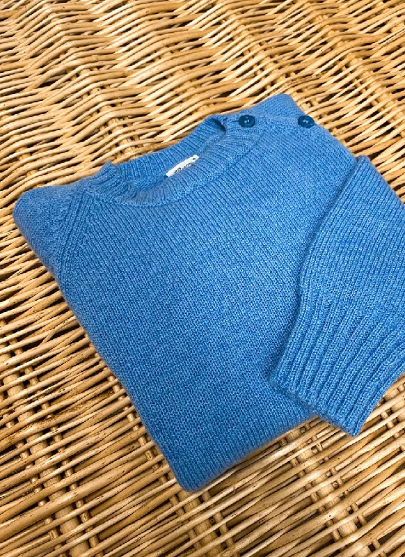 Pure Wool Sweater Front Pockets Side Pockets Patch Pockets