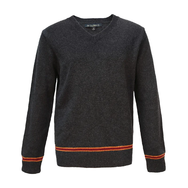 Gryffindor Knitted School Sweater Spandex Blend Rayon Blend Denim Blend