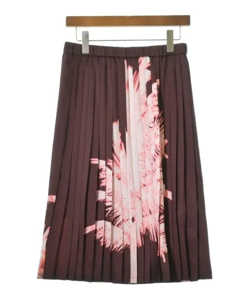 Nﾟ 21 Knee length skirts leather skirt modern