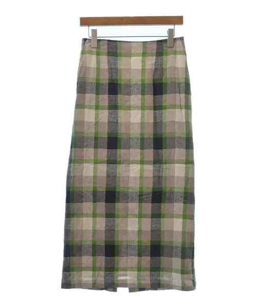 URBAN RESEARCH DOORS Long/Maxi length skirts linen skirt airy