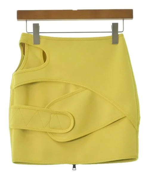 Nﾟ 21 Mini skirts linen skirt natural