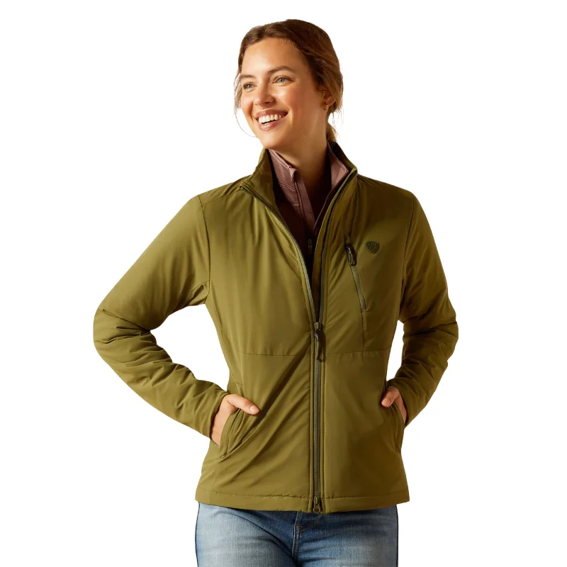 Ariat Ladies Rion StretchShell Winter Moss Insulated Jacket 10052876 Fleece Jacket Down Jacket Parka