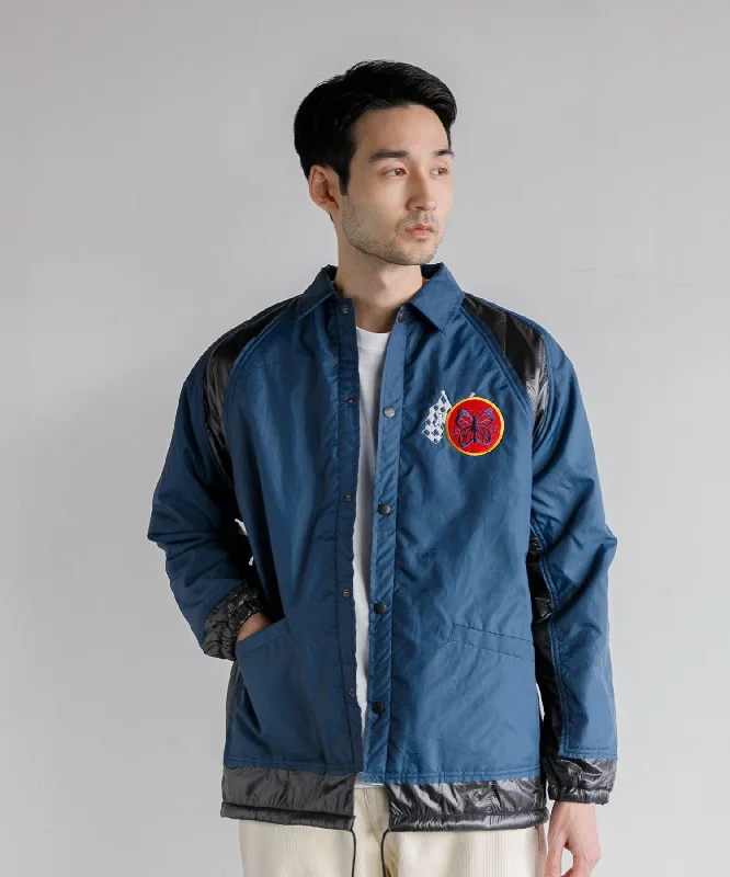 【MEN】NEEDLES Coach Covered Jacket Appliqued Jacket Beaded Jacket Sequined Jacket