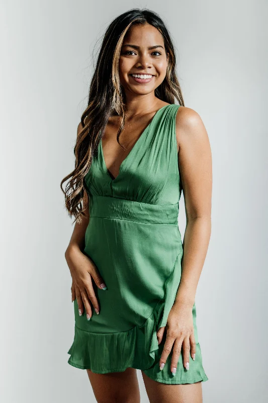Key Lime Pie Mini Dress Comfortable Bodycon Mini Dress